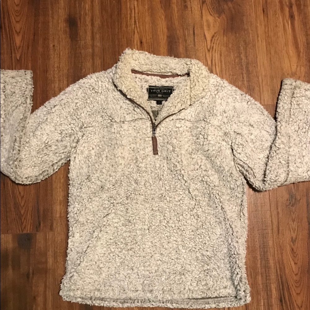 True Grit Sherpa pullover